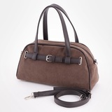 Сумка Саломея 361 эко-замша шоколад