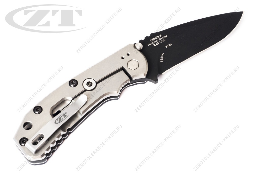 Нож Zero Tolerance 0550BLK GEN2 HINDERER FS - фотография 