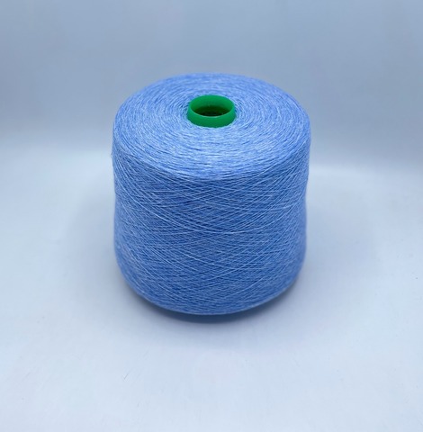 Zegna Baruffa (пр.Италия),art-Supergeelong  1/15 1500м/100гр.100%меринос , цвет-Голубой меланж(544/100/931) арт.36601