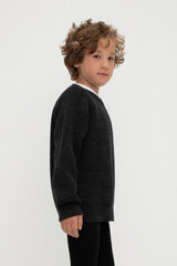 джемпер  для мальчика  КВ 30123/23ш/антрацит