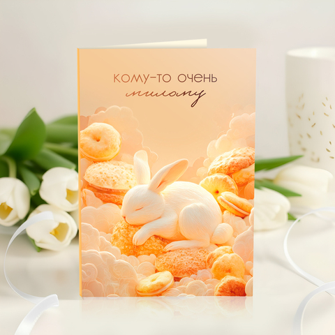 Открытка 4 шоколадки 