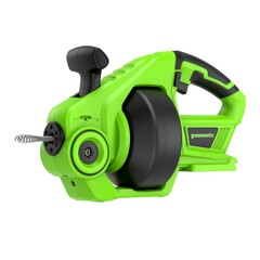 Трос сантехнический Greenworks G24DA 24V аккумуляторный, без АКБ и ЗУ