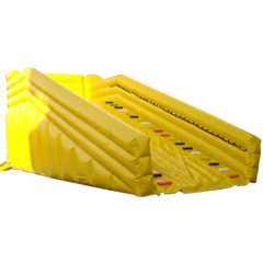 Надувная горка для зорбинга "Кубарем вниз"
