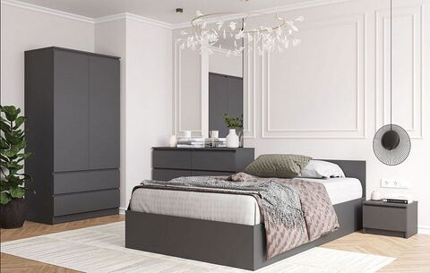 комод МОРИ 1200.6 (графит)