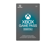 Карта оплаты Xbox Game Pass Essentials на 12 месяцев [Цифровая версия] (EU) (для ПК, цифровой код доступа)