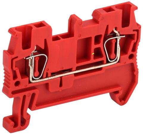 Клемма пружинная КПИ 2в-1,5 17,5А красный IEK