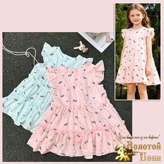 Платье хлопок д (2-6) 260328-PL-12