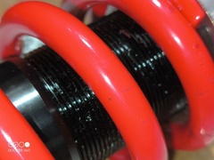 Амортизатор 280 мм для Yamaha XJ6 S/N Diversion 2009-2015 / Красный / УЦЕНКА