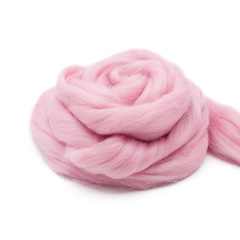 Шерсть для валяния "ТРО", полутонкая шерсть, 100г, камелия