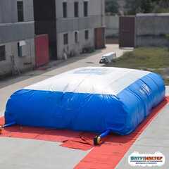 Надувная подушка для прыжков «Свободное падение», 8×7×1,8 м