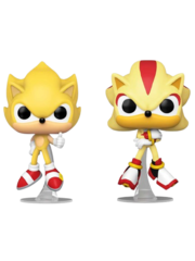 Набор Фигурок Funko POP! Games Sonic the Hedgehog Super Sonic & Super Shadow (FL) (Exc)