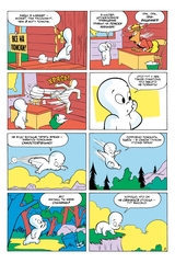 Древние комиксы. Каспер — дружелюбное привидение. Храбрый спасатель