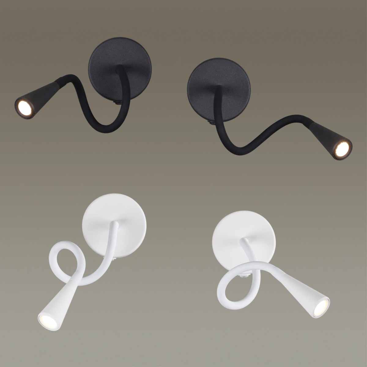 Бра Odeon Light Hightech Odds 4254/3WL