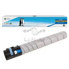 Совместимый тонер-картридж G&G GG-TN221K (TN-221K / A8K3150) для Konica Minolta bizhub C227, bizhub C287, 24000 стр., черный, без чипа