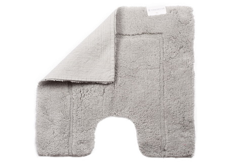 Коврик 60х60 Abyss & Habidecor Must 992 светло-серый с вырезом