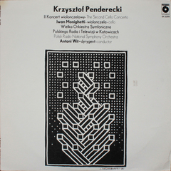 Krzysztof Penderecki / II Koncert Wiolonczelowy - The Second Cello Concerto (LP)
