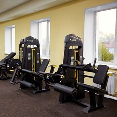 Сгибание ног сидя (Seated Leg Cur) DHZ E-3023. Стек 109 кг