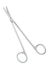 Ножницы с узкими закругленными лезвиями вертикально-изогнутые 175 мм