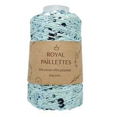 Royal Paillettes (514-01 metallic - светлая бирюза металлик)