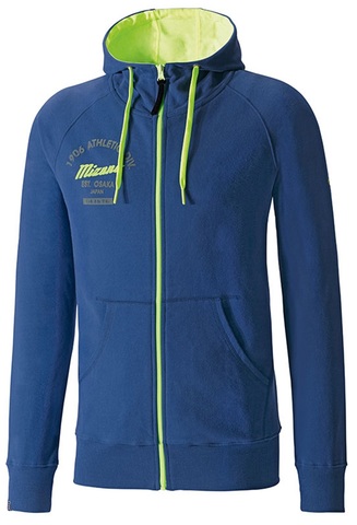 Толстовка Mizuno Heritage Zip Hoody мужская