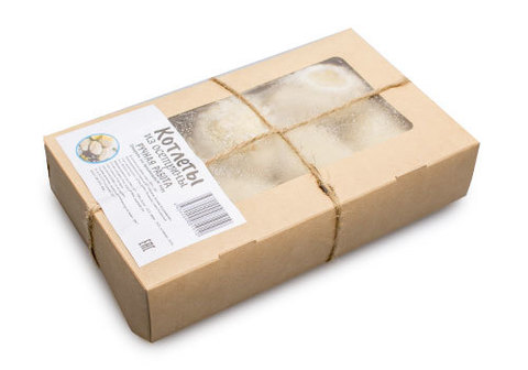 Котлеты из осетрины, 500г