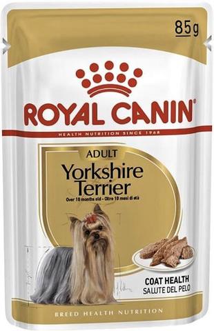 Royal Canin пауч для собак породы Йоркширский терьер (паштет) 85 г