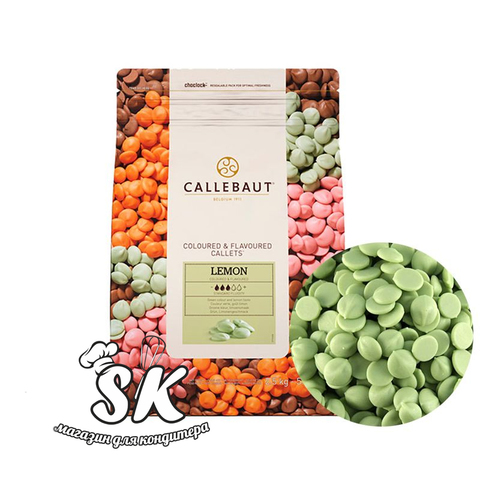 Шоколад Callebaut Lemon Лимон 100 г