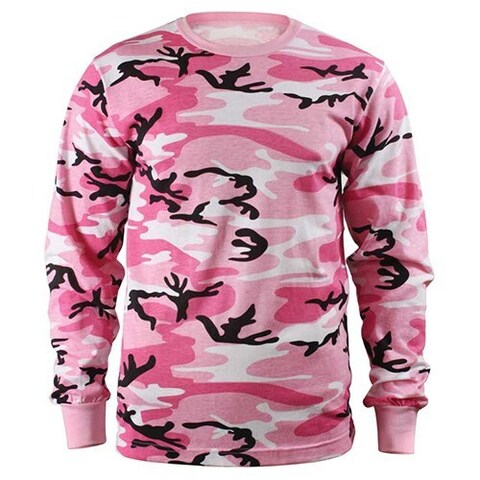 ROTHCO Long sleeved PINK CAMO