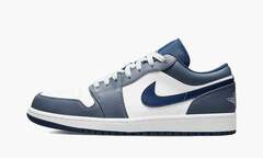 Air Jordan 1 Low GS "Slate Blue Navy"