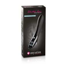 Черный вибратор с миостимуляцией Mystim Electric Eric Black Edition - 27 см. - 