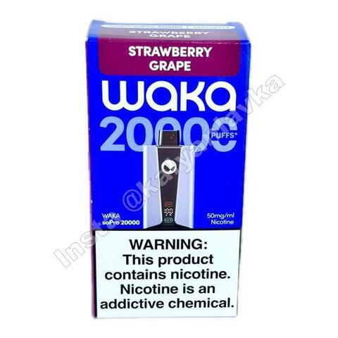 WAKA 20000 затяжек - Клубника Виноград 5%