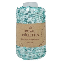 Royal Paillettes (514-02 matte - светлая бирюза матовый)