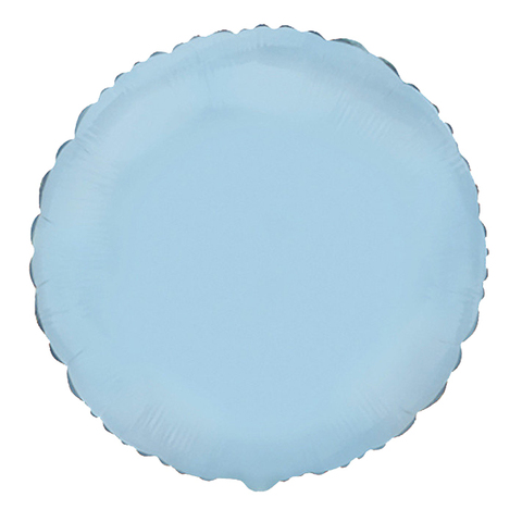 Шар-круг Голубой, 45 см