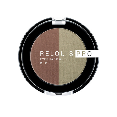 Тени для век  RELOUIS PRO EYESHADOW DUO  тон 110