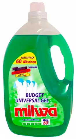 Универсальный гель для стирки Milwa Budget Universal Gel 3 л.