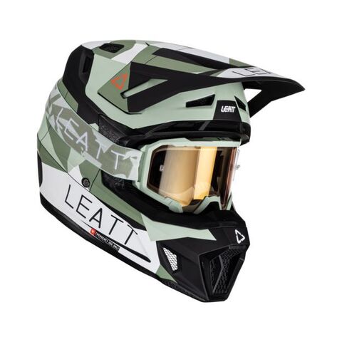 Кроссовый шлем Leatt 7.5 V23 + очки Velocity 4.5 Cactus L (59-60)
