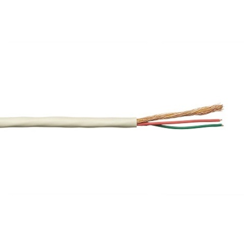 Комбинированный кабель Eletec Video+2х0,22 мм2 (аналог ШВЭВ 3х0,22 мм2), 200 м