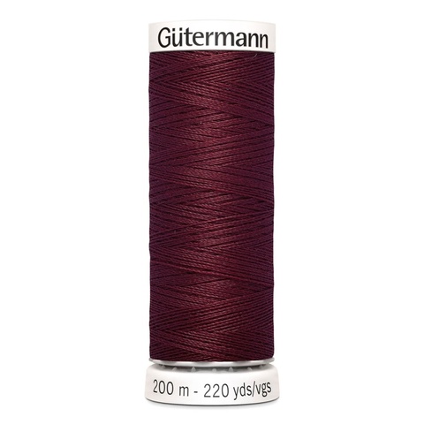 Нить Sew-All 200 м, Gutermann, 369 винный