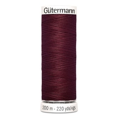 Нить Sew-All 200 м, Gutermann, 369 винный