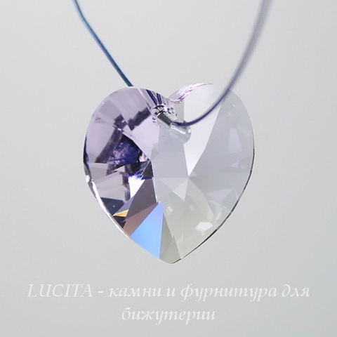 6228 Подвеска Сваровски Сердечко Violet  (14,4х14 мм)