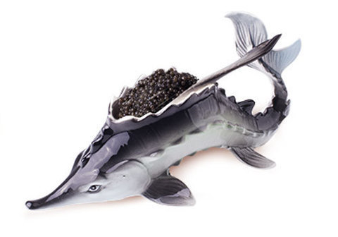 Икорница фарфоровая, шт