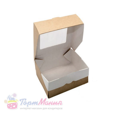 Коробка крафт ECO TABOX  100*80*35 ( опт 50 шт)