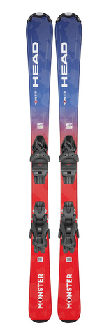 Горные лыжи HEAD Monster Easy JRS с креплениями JRS 4.5 GW CA BRAKE 80 [I]
