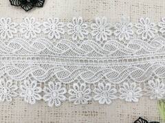 Кружево плетёное, ш. 9,5 см, белый