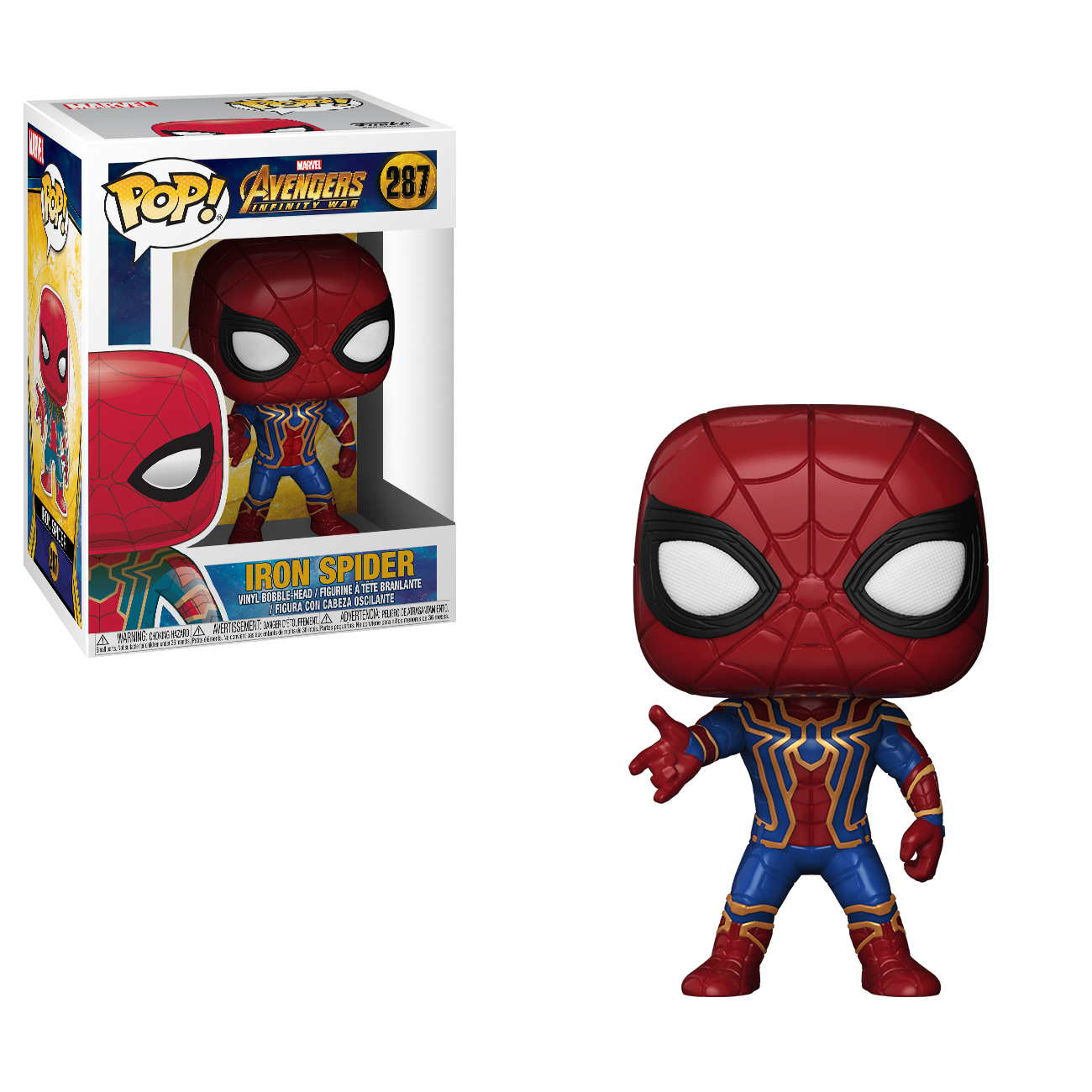 iron spider pop vinyl