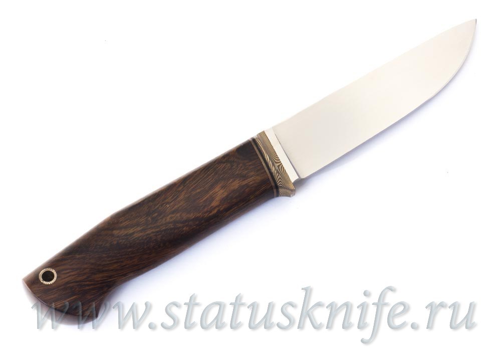Нож авторский S125V Мокуме ironwood 120 мм