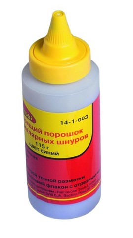 РемоКолор 14-1-004 Порошок красящий для малярных шнуров, красный, 115г, (шт.)