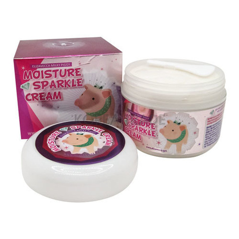 Elizavecca Moisture Sparkle Cream - Крем для лица увлажняющий Сияние