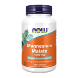 Малат магния 1000 мг, Magnesium Malate 1000 mg, Now Foods, 180 таблеток 1