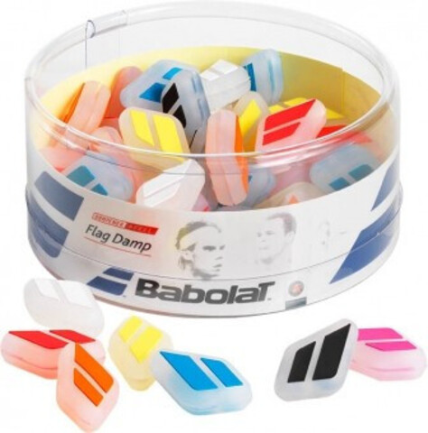 Виброгаситель Babolat Flag Damp (50 szt.) - assorted